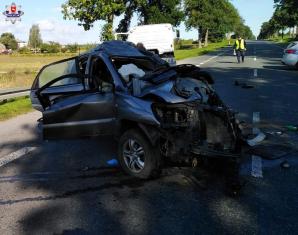Tragiczny wypadek na DK-19