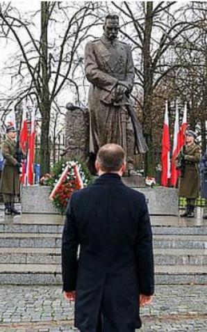 Wieńce od Prezydenta RP w Święto Niepodległości