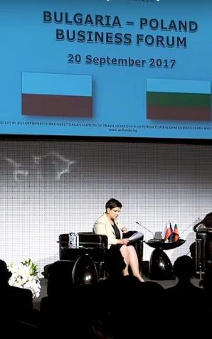 [VIDEO] Premier Beata Szydło w Sofii zachęca bułgarskich przedsiębiorców do współpracy: Mądrze prowadzona polityka gospodarcza przynosi dobre efekty