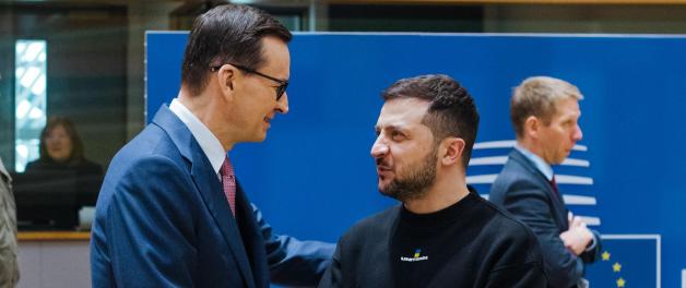 [VIDEO] Premier Mateusz Morawiecki na szczycie w Brukseli o bezpieczeństwie Polski i Europy